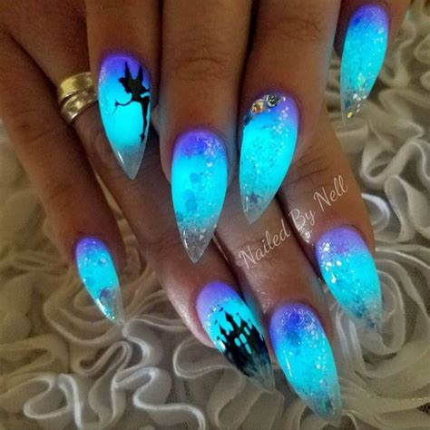 nails glow in the dark.